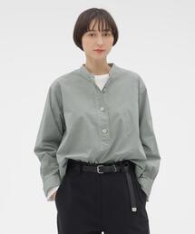 MARGARET HOWELL｜マーガレット・ハウエルのシャツ/ブラウス（グリーン