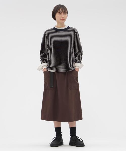 MHL.（エムエイチエル）の「COMPACT COTTON POPLIN SHIRT（シャツ/ブラウス・レディース・ホワイト系その他3/グリーン系その他5・1/2）」の15枚目の写真