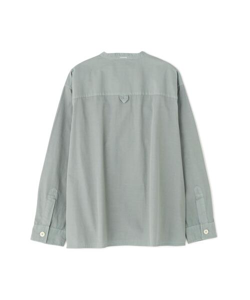 MHL.（エムエイチエル）の「COMPACT COTTON POPLIN SHIRT（シャツ/ブラウス・レディース・ホワイト系その他3/グリーン系その他5・1/2）」の21枚目の写真