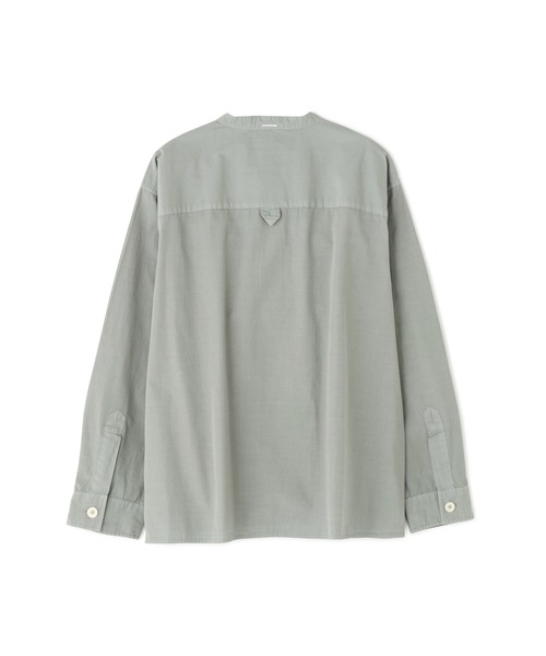 MHL.（エムエイチエル）の「COMPACT COTTON POPLIN SHIRT（シャツ/ブラウス・レディース・ホワイト系その他3/グリーン系その他5・1/2）」の11枚目の写真