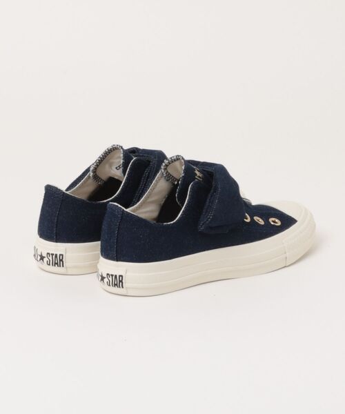 CONVERSE(コンバース)の「《CONVERSE》ALL STAR RIBBONSTRAP DM OX オールスター リボンストラップ DM OX(スニーカー・レディース・ネイビー/ブラック・23.0cm/23.5cm/24.0cm/24.5cm/22.5cm)」の3枚目の写真