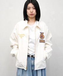 THRIFTY LOOK（スリフティールック）の「THRIFTY LOOK / スリフティールック SWEET HEART FFA JACKET FFAジャケット 刺繍 コーディロイジャケット（ブルゾン）」