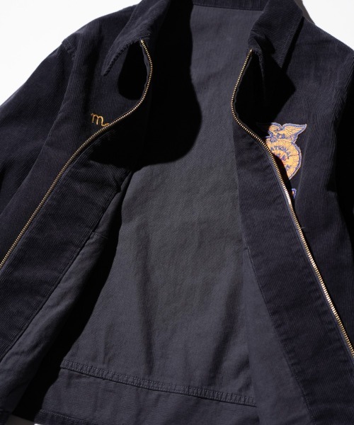THRIFTY LOOK(スリフティールック)の「THRIFTY LOOK / スリフティールック SWEET HEART FFA JACKET FFAジャケット 刺繍 コーディロイジャケット(ブルゾン・メンズ・ホワイト・LARGE/MEDIUM)」の15枚目の写真