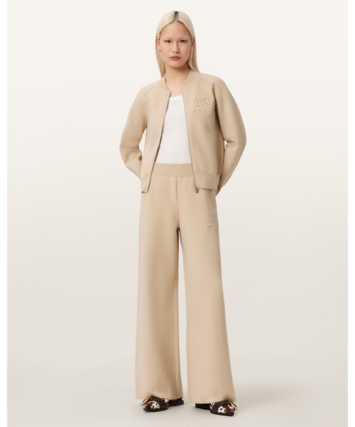 ALLSAINTS（オールセインツ）の「SONNY ZIP UP CARDIGAN | SONNY ジップ アップ カーディガン（カーディガン/ボレロ・レディース・ホワイト系その他・XS/S/M/L）」の3枚目の写真