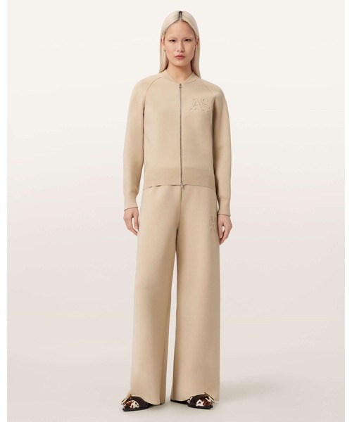 ALLSAINTS（オールセインツ）の「SONNY ZIP UP CARDIGAN | SONNY ジップ アップ カーディガン（カーディガン/ボレロ・レディース・ホワイト系その他・XS/S/M/L）」の5枚目の写真
