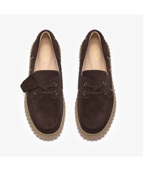 Clarks(クラークス)の「Torhill Boat / トーヒルボート (ダークブラウンスエード)(ローファー・レディース・ダークブラウン・UK6/UK5.5/UK5/UK4.5/UK4/UK3.5/UK3)」の3枚目の写真