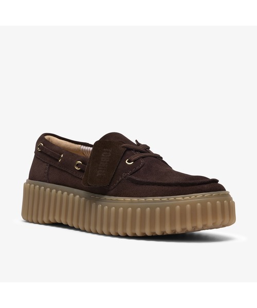 Clarks(クラークス)の「Torhill Boat / トーヒルボート (ダークブラウンスエード)(ローファー・レディース・ダークブラウン・UK6/UK5.5/UK5/UK4.5/UK4/UK3.5/UK3)」の4枚目の写真