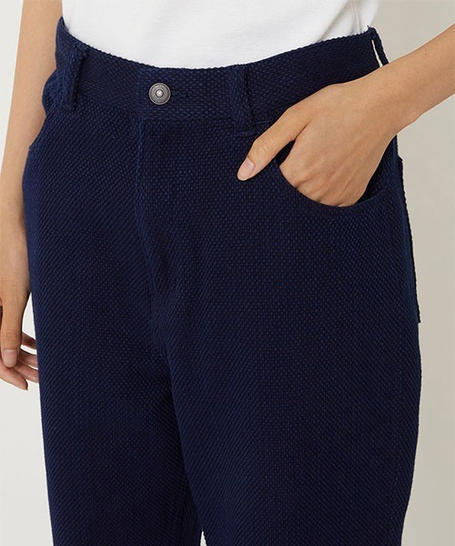 BLUE BLUE JAPAN(ブルーブルージャパン)の「ホンアイライトサシコ ジーンズ ウィメンズ(その他パンツ・レディース・インディゴブルー・S/M)」の5枚目の写真