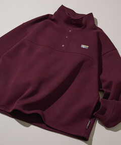 THERMAL HENRY NECK SNAP BUTTON LONG SLEEVE T / サーマルヘンリー