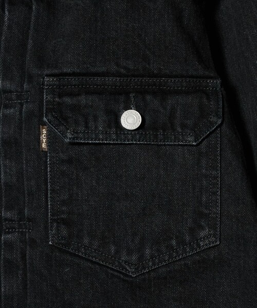 SCYE BASICS（サイベーシックス）の「＜SCYE BASICS＞TYPE2/デニム ジャケット（デニムジャケット・メンズ・ブラック・40/36）」の7枚目の写真