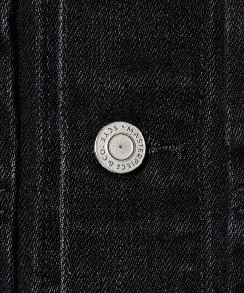 SCYE BASICS（サイベーシックス）の「＜SCYE BASICS＞TYPE2/デニム ジャケット（デニムジャケット・メンズ・ブラック・40/36）」の6枚目の写真