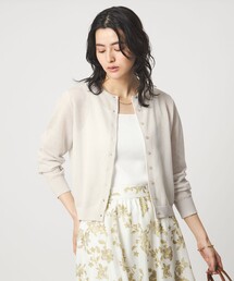 green label relaxing グレー カーディガン カシミヤ green label relaxing（グリーンレーベルリラクシング） カーディガン
