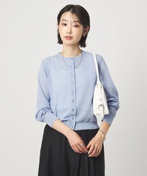 green label relaxing（グリーンレーベルリラクシング）の「ハニカム クロップド ニット カーディガン（カーディガン/ボレロ）」