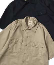 Dickies(�f�B�b�L�[�Y)��Dickies/�f�B�b�L�[�Y 1574 SS Work Shirt/�I�[�o�[�T�C�Y TC�c�C�� ���n ���[�N�V���c/�����V���c/���f�B�[�X �����Y(�V���c/�u���E�X)
