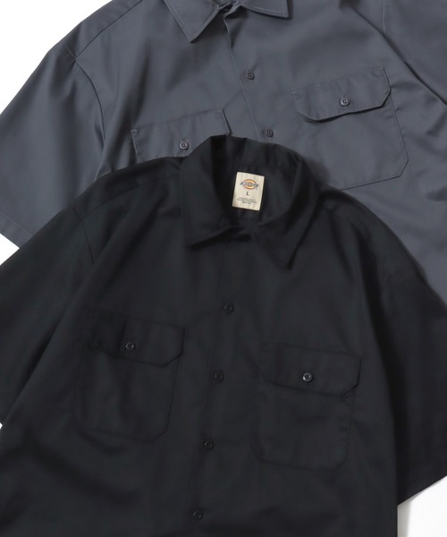 セール】Dickies/ディッキーズ 1574 SS Work Shirt/オーバーサイズ TC