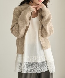 apres jour clair（アプレジュールクレア）の「【apres jour clair】アソートレースレースキャミチュニック（チュニック）」