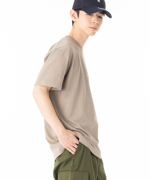 NEW ERA（ニューエラ）の「ニューエラアパレル 半袖Tシャツ 筆記体ロゴバックプリント ONSPOTZ別注（Tシャツ/カットソー・メンズ・グレー/ブラック/ホワイト/ベージュ・M/S/XXL/XL/L）」の10枚目の写真