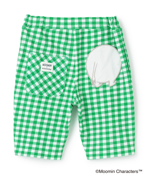 kladskap（クレードスコープ）の「【MOOMIN】チェック6分丈レギパン（レギンス/スパッツ・キッズ・グリーン/グレー・100cm/90cm/120cm/110cm/80ｃｍ）」の11枚目の写真
