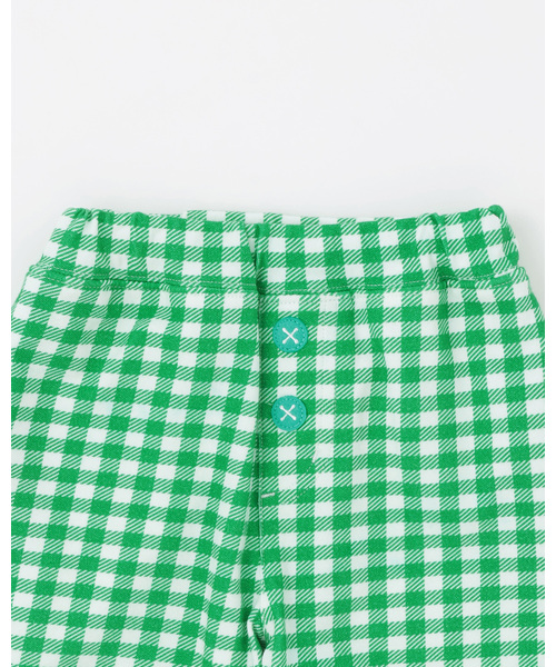 kladskap（クレードスコープ）の「【MOOMIN】チェック6分丈レギパン（レギンス/スパッツ・キッズ・グリーン/グレー・100cm/90cm/120cm/110cm/80ｃｍ）」の12枚目の写真