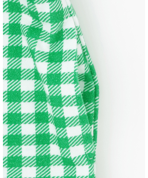 kladskap（クレードスコープ）の「【MOOMIN】チェック6分丈レギパン（レギンス/スパッツ・キッズ・グリーン/グレー・100cm/90cm/120cm/110cm/80ｃｍ）」の6枚目の写真