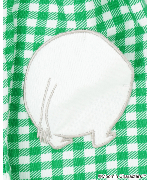 kladskap（クレードスコープ）の「【MOOMIN】チェック6分丈レギパン（レギンス/スパッツ・キッズ・グリーン/グレー・100cm/90cm/120cm/110cm/80ｃｍ）」の10枚目の写真