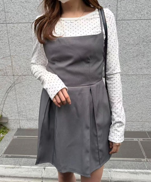 mebole(メボレ)の「ラウンドネックドットTシャツ(Tシャツ/カットソー・レディース・ホワイト・FREE)」の22枚目の写真