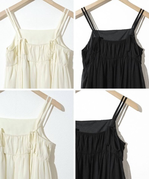 flower(フラワー)の「フラワーレースワンピース(ワンピース・レディース・アイボリー/ブラック・FREE)」の16枚目の写真