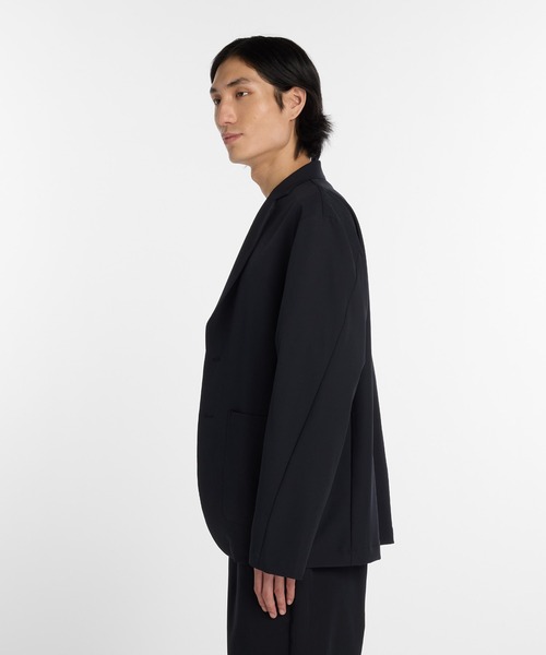 NEW BALANCE(ニューバランス)の「NB GREY シングルジャケットウォーターデファイ(テーラードジャケット・メンズ・ネイビー/ブラック・SMALL/MEDIUM/LARGE/X-LARGE/XX-LARGE)」の3枚目の写真