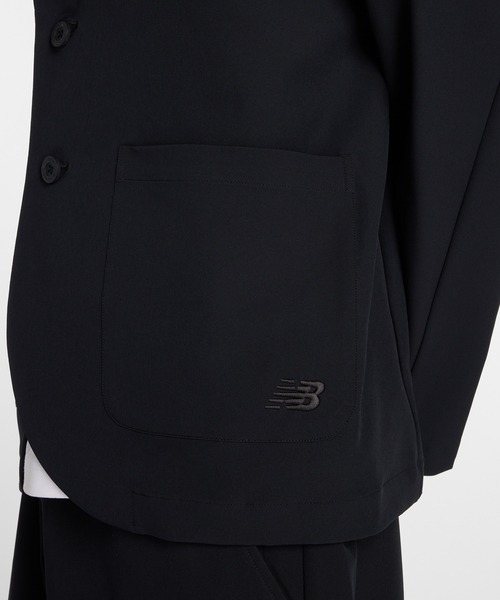 NEW BALANCE(ニューバランス)の「NB GREY シングルジャケットウォーターデファイ(テーラードジャケット・メンズ・ネイビー/ブラック・SMALL/MEDIUM/LARGE/X-LARGE/XX-LARGE)」の7枚目の写真