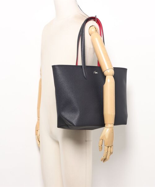 LACOSTE（ラコステ）の「《LACOSTE》NF4823AA（トートバッグ・レディース・ネイビー/ブルー・フリー）」の3枚目の写真