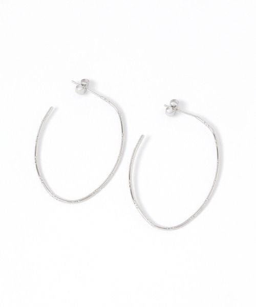 LEPSIM(レプシィム)の「ステンレスフープピアス 647045(ピアス(両耳用)・レディース・シルバー/ゴールド/シルバー系その他・ONE SIZE)」の1枚目の写真