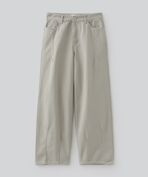 コンツアーカーブドチノパンツ（ウォームグレー）