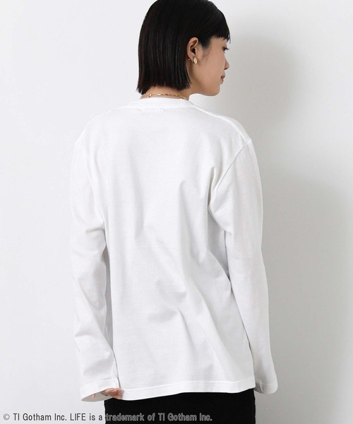 GOOD ROCK SPEED(グッドロックスピード)の「LIEFj.pフォトT(Tシャツ/カットソー・レディース・ホワイト・FREE)」の9枚目の写真