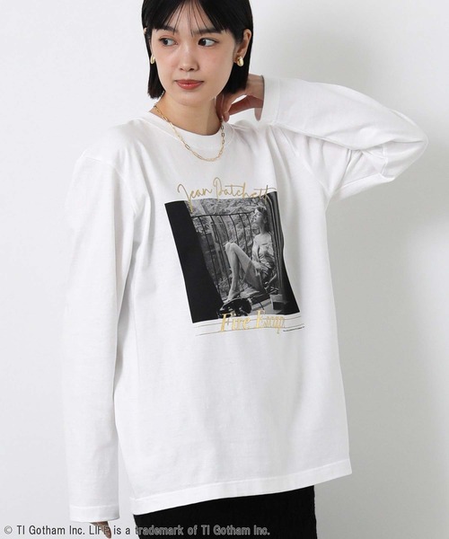 GOOD ROCK SPEED(グッドロックスピード)の「LIEFj.pフォトT(Tシャツ/カットソー・レディース・ホワイト・FREE)」の11枚目の写真