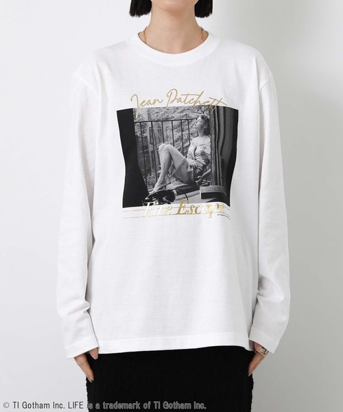 GOOD ROCK SPEED(グッドロックスピード)の「LIEFj.pフォトT(Tシャツ/カットソー・レディース・ホワイト・FREE)」の14枚目の写真