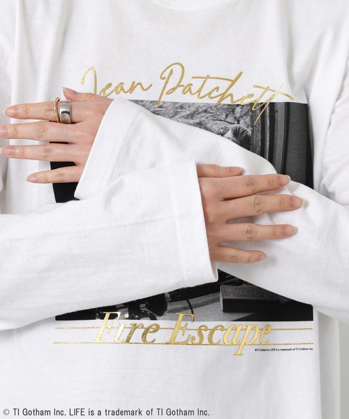GOOD ROCK SPEED(グッドロックスピード)の「LIEFj.pフォトT(Tシャツ/カットソー・レディース・ホワイト・FREE)」の18枚目の写真