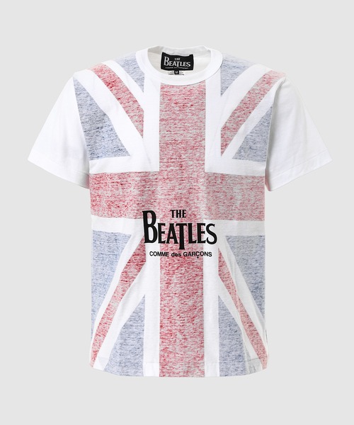 THE BEATLES CdG UNION FLAG PRINTED T-Shirt（Tシャツ/カットソー