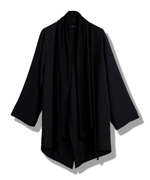 NO ID.(ノーアイディ)の「mcg3783-バックスリットマルチWAYドレープガウン(458006-440T)(その他トップス・メンズ・グレー/ブラック/ブラック×グレー・ONE SIZE)」の19枚目の写真