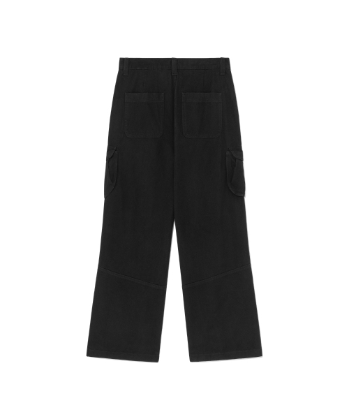 THECOLDESTMOMENT(ザコールデストモーメント)の「TCM pleated cargo pants (black)(その他パンツ・レディース・その他・LARGE/SMALL/MEDIUM)」の3枚目の写真