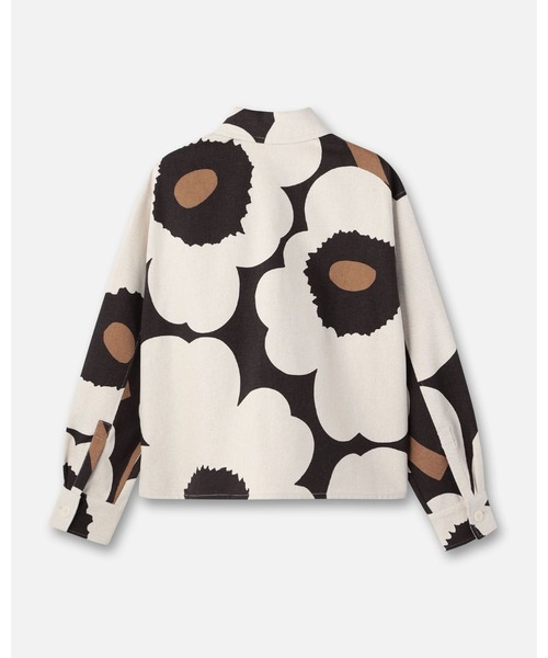 marimekko（マリメッコ）の「Pilkkoa Unikko / Overshirt（シャツ/ブラウス・レディース・ベージュ・36/34/38/40）」の11枚目の写真