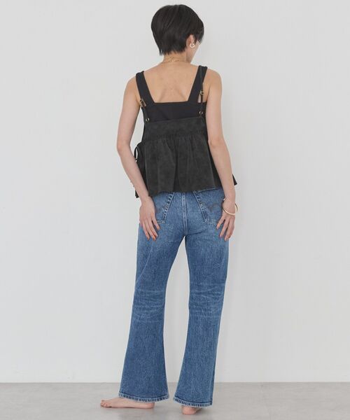 BEDWIN(ベドウィン)の「【EDWIN別注】フレアデニム(デニムパンツ・レディース・ブルー系その他/ライトインディゴブルー・L/M/S)」の4枚目の写真