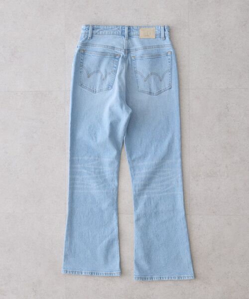 BEDWIN(ベドウィン)の「【EDWIN別注】フレアデニム(デニムパンツ・レディース・ブルー系その他/ライトインディゴブルー・L/M/S)」の8枚目の写真