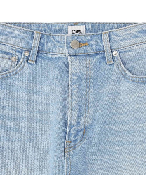 BEDWIN(ベドウィン)の「【EDWIN別注】フレアデニム(デニムパンツ・レディース・ブルー系その他/ライトインディゴブルー・L/M/S)」の14枚目の写真