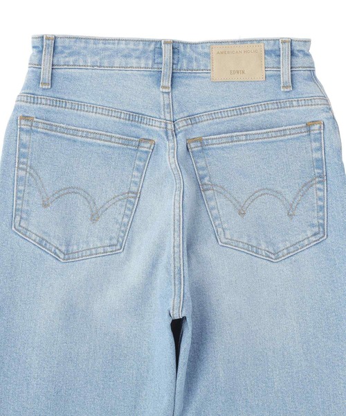 BEDWIN(ベドウィン)の「【EDWIN別注】フレアデニム(デニムパンツ・レディース・ブルー系その他/ライトインディゴブルー・L/M/S)」の18枚目の写真