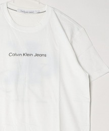 Calvin Klein Jeans カルバンクラインジーンズ MIRRORED CK LOGO TEE CKロゴ 半袖Tシャツ