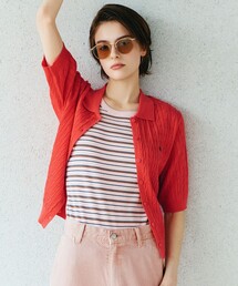 【POLO BCS別注】ケーブルニットポロ