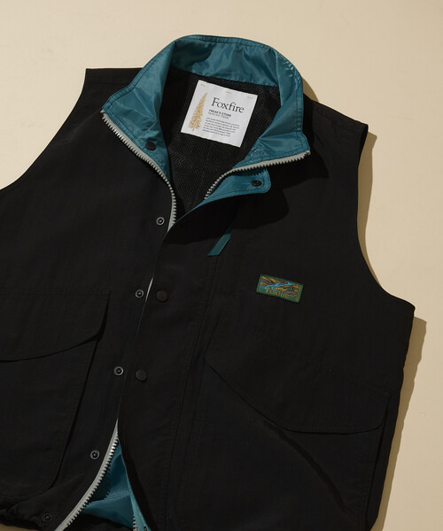 Foxfire（フォックスファイヤー）の「Foxfire/フォックスファイヤー 新色追加 別注 Destination Vest/ディストネーション ベスト（ブルゾン・メンズ・オフホワイト/ブラック/オレンジ/ベージュ系その他・LARGE/MEDIUM）」の7枚目の写真
