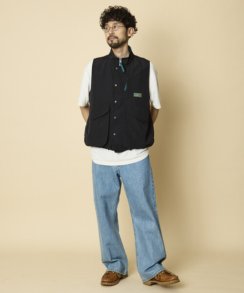 Foxfire（フォックスファイヤー）の「Foxfire/フォックスファイヤー 新色追加 別注 Destination Vest/ディストネーション ベスト（ブルゾン・メンズ・オフホワイト/ブラック/オレンジ/ベージュ系その他・LARGE/MEDIUM）」の11枚目の写真