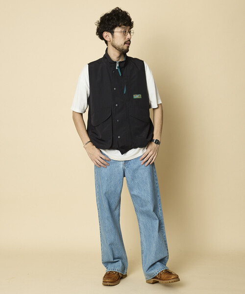 Foxfire（フォックスファイヤー）の「Foxfire/フォックスファイヤー 新色追加 別注 Destination Vest/ディストネーション ベスト（ブルゾン・メンズ・オフホワイト/ブラック/オレンジ/ベージュ系その他・LARGE/MEDIUM）」の12枚目の写真