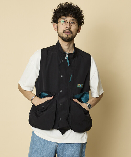 Foxfire（フォックスファイヤー）の「Foxfire/フォックスファイヤー 新色追加 別注 Destination Vest/ディストネーション ベスト（ブルゾン・メンズ・オフホワイト/ブラック/オレンジ/ベージュ系その他・LARGE/MEDIUM）」の17枚目の写真